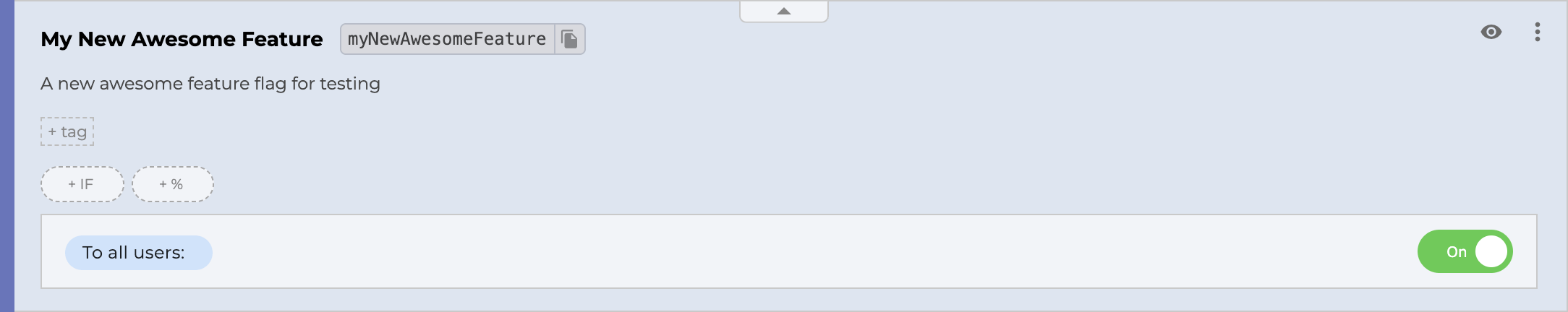 My New Awesome Feature Flag is ON